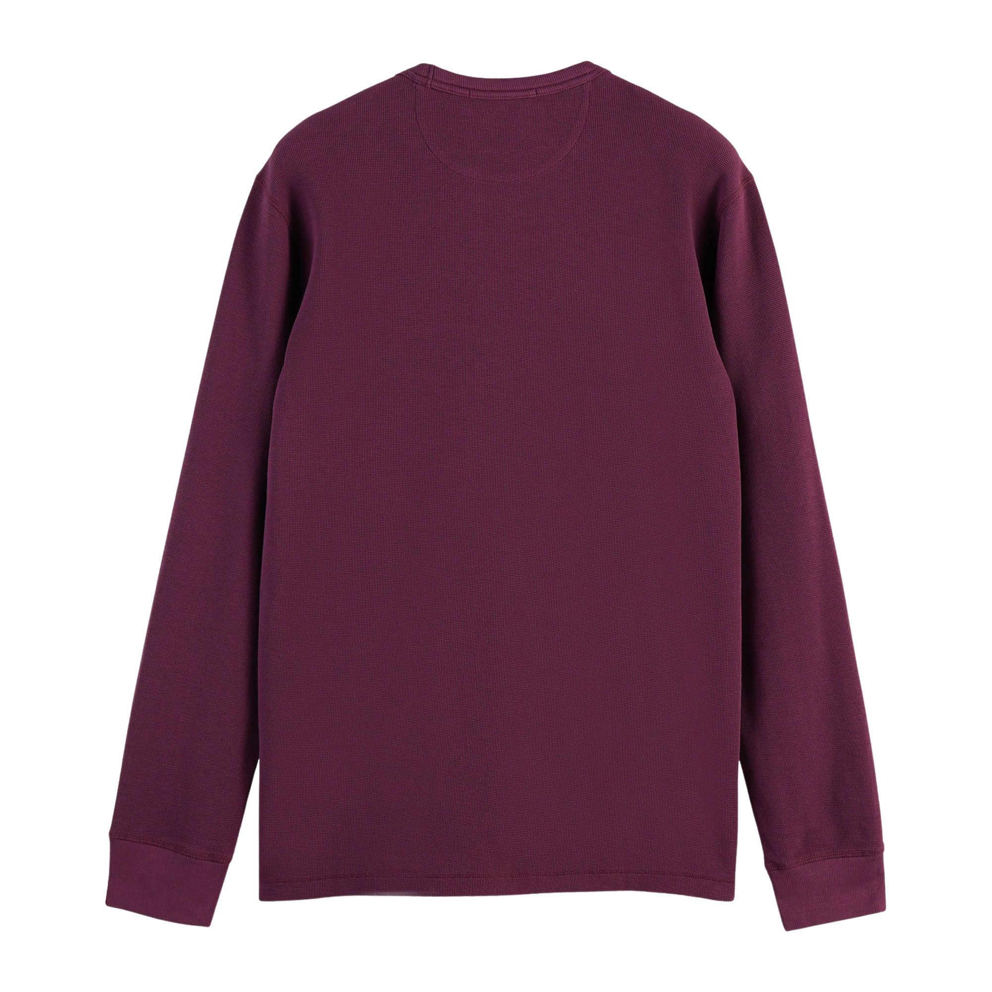 Scotch & Soda Waffle Longsleeve Shirt Men | Plutosport